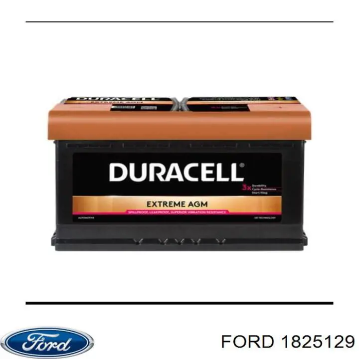1825129 Ford Bateria recarregável (PILHA)