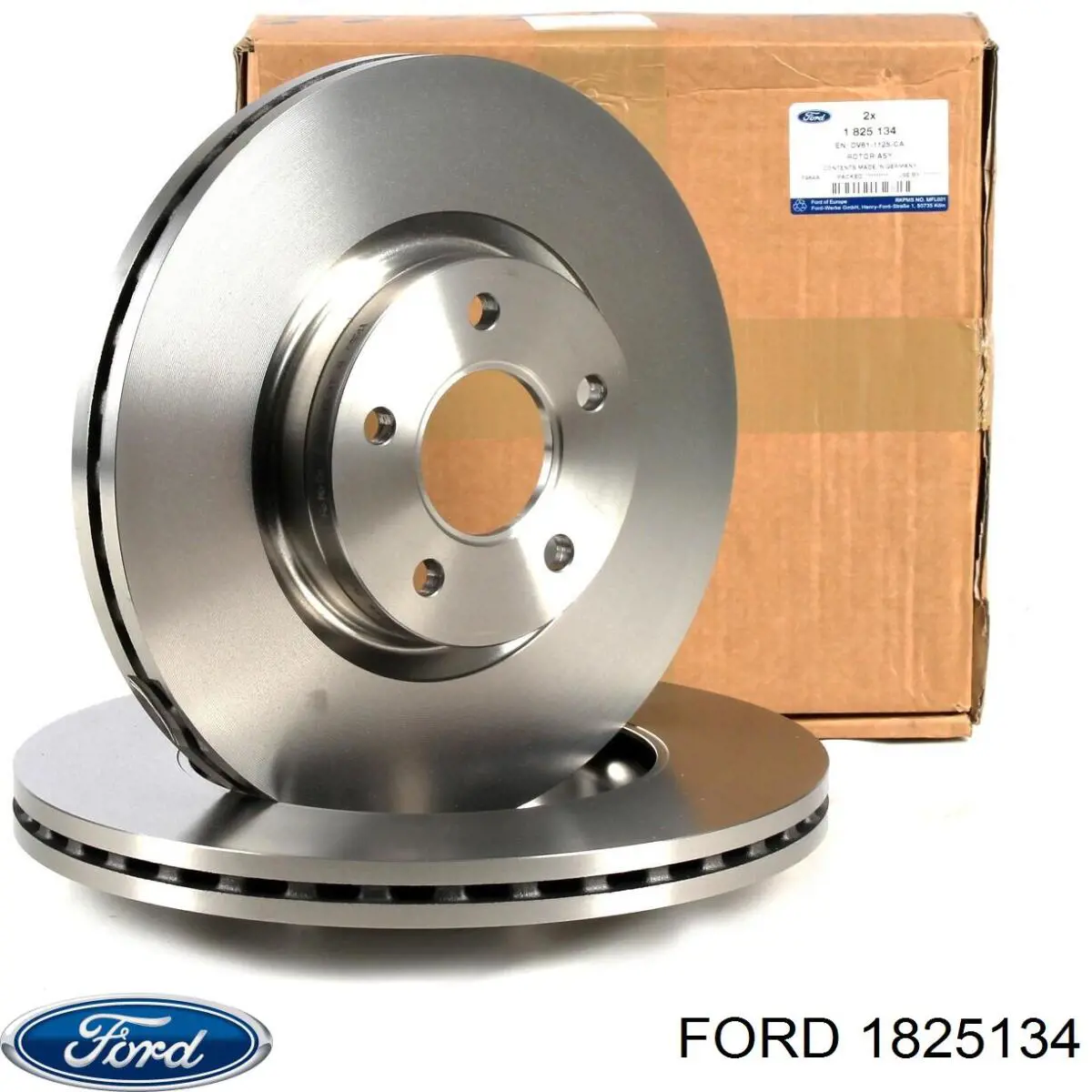 1825134 Ford Disco do freio dianteiro