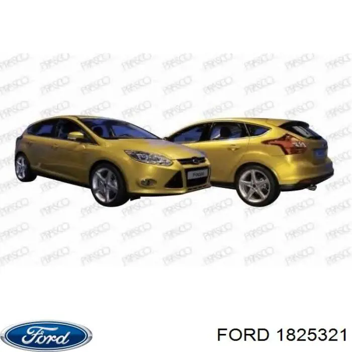 1825321 Ford Lanterna traseira esquerda