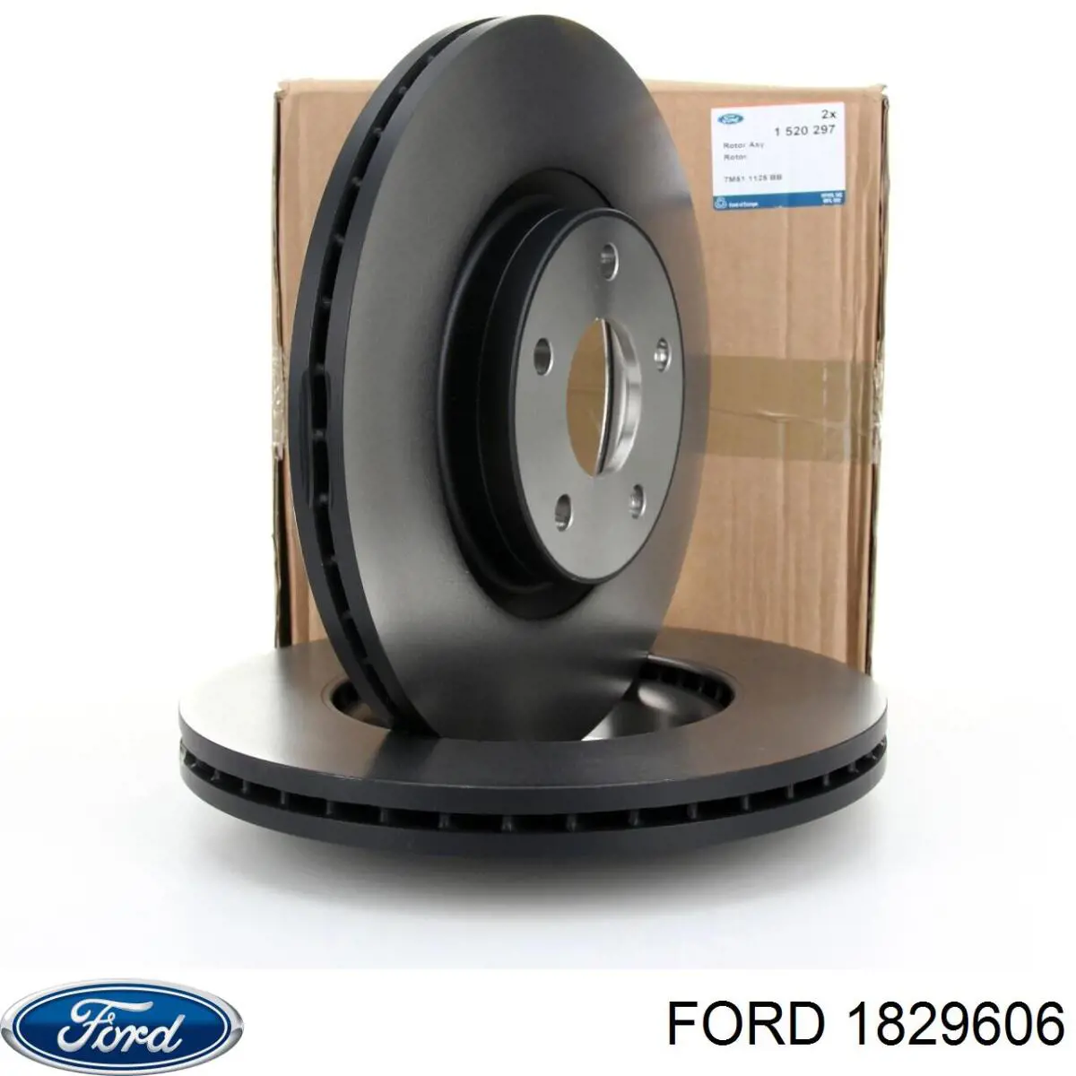 Compre 1829606 Ford Disco do freio dianteiro