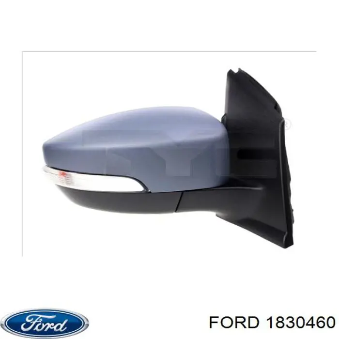 1830460 Ford Espelho de retrovisão esquerdo