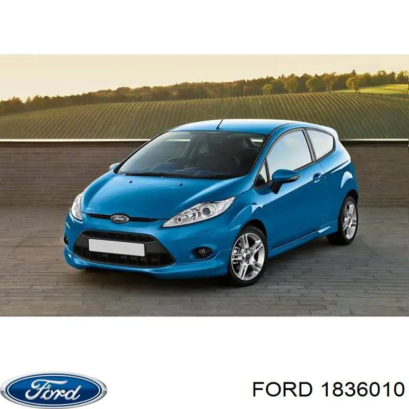 1836010 Ford Mecanismo de acionamento de vidro da porta dianteira esquerda