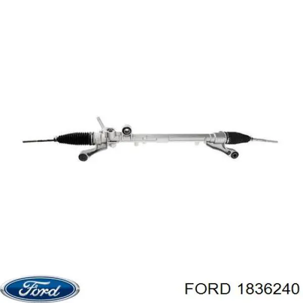 1836240 Ford Cremalheira da direção
