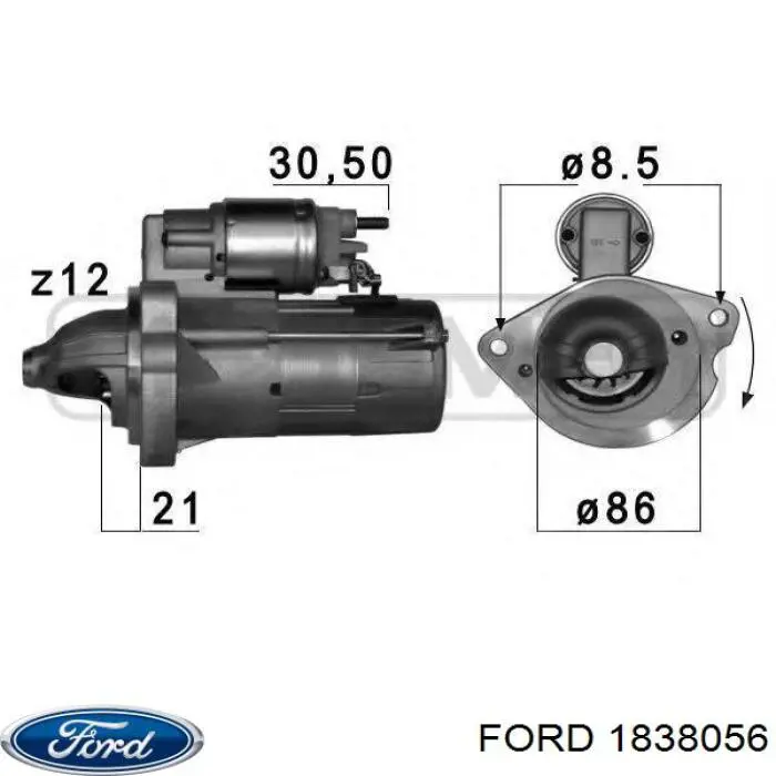 Motor de arranco Ford 1838056 preço, a partir de 26,30 USD