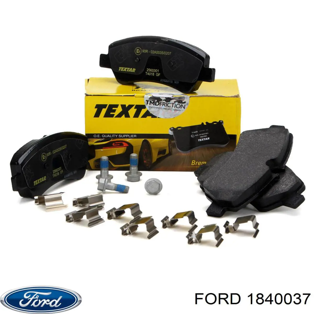 Sapatas do freio traseiras de disco Ford 1840037 preço, a partir de 29,16 USD