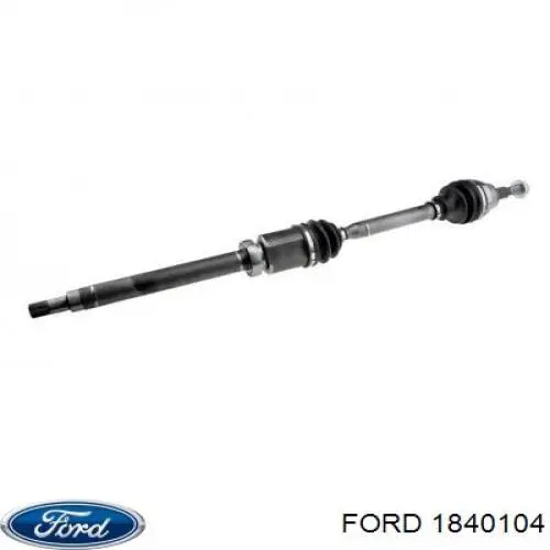 Semieixo (acionador) dianteiro direito Ford 1840104 preço, a partir de 85,09 USD