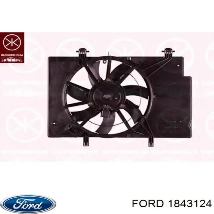 Difusor do radiador de esfriamento, montado com motor e roda de aletas Ford 1843124 preço, a partir de 77,78 USD