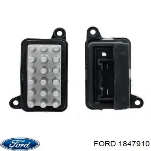 1847910 Ford Resistor (resistência) de ventilador de forno (de aquecedor de salão)