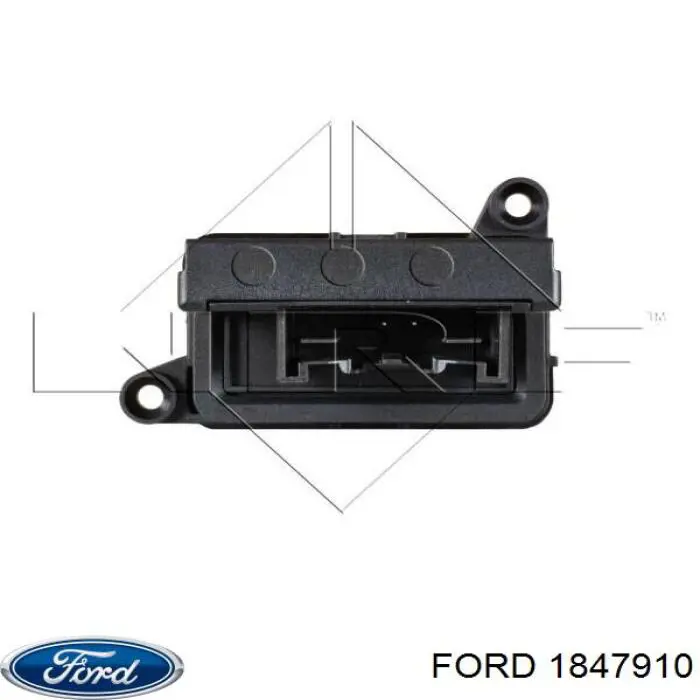 Resistor (resistência) de ventilador de forno (de aquecedor de salão) Ford 1847910 preço, a partir de 44,27 USD