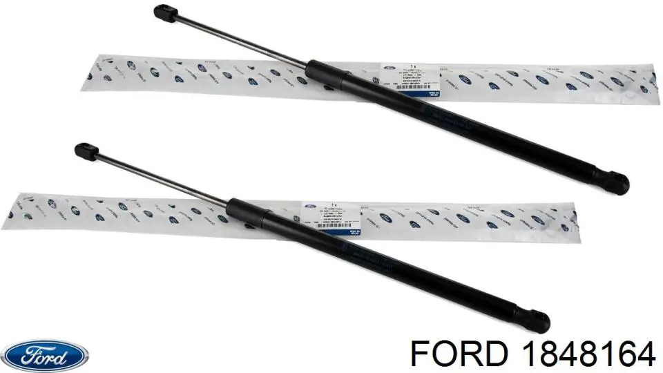 Compre 1848164 Ford Amortecedor de tampa de porta-malas (de 3ª/5ª porta traseira)