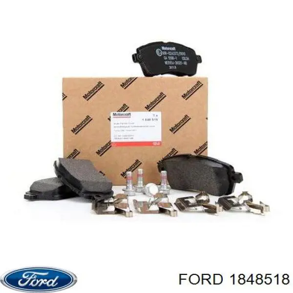 Sapatas do freio dianteiras de disco Ford 1848518 preço, a partir de 27,37 USD