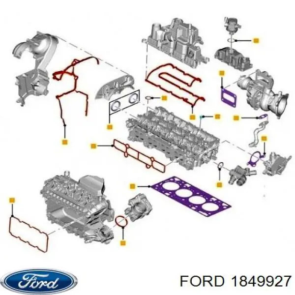  Ford 1849927 preço, a partir de 24,14 USD