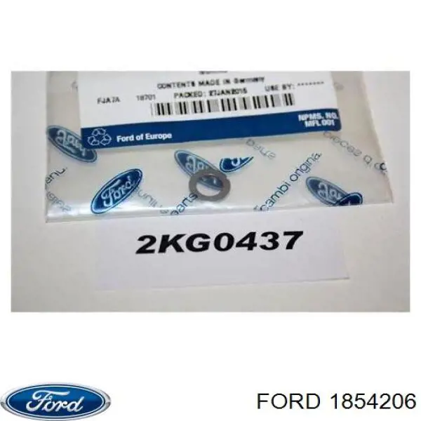 1854206 Ford Anel (arruela) do injetor de ajuste