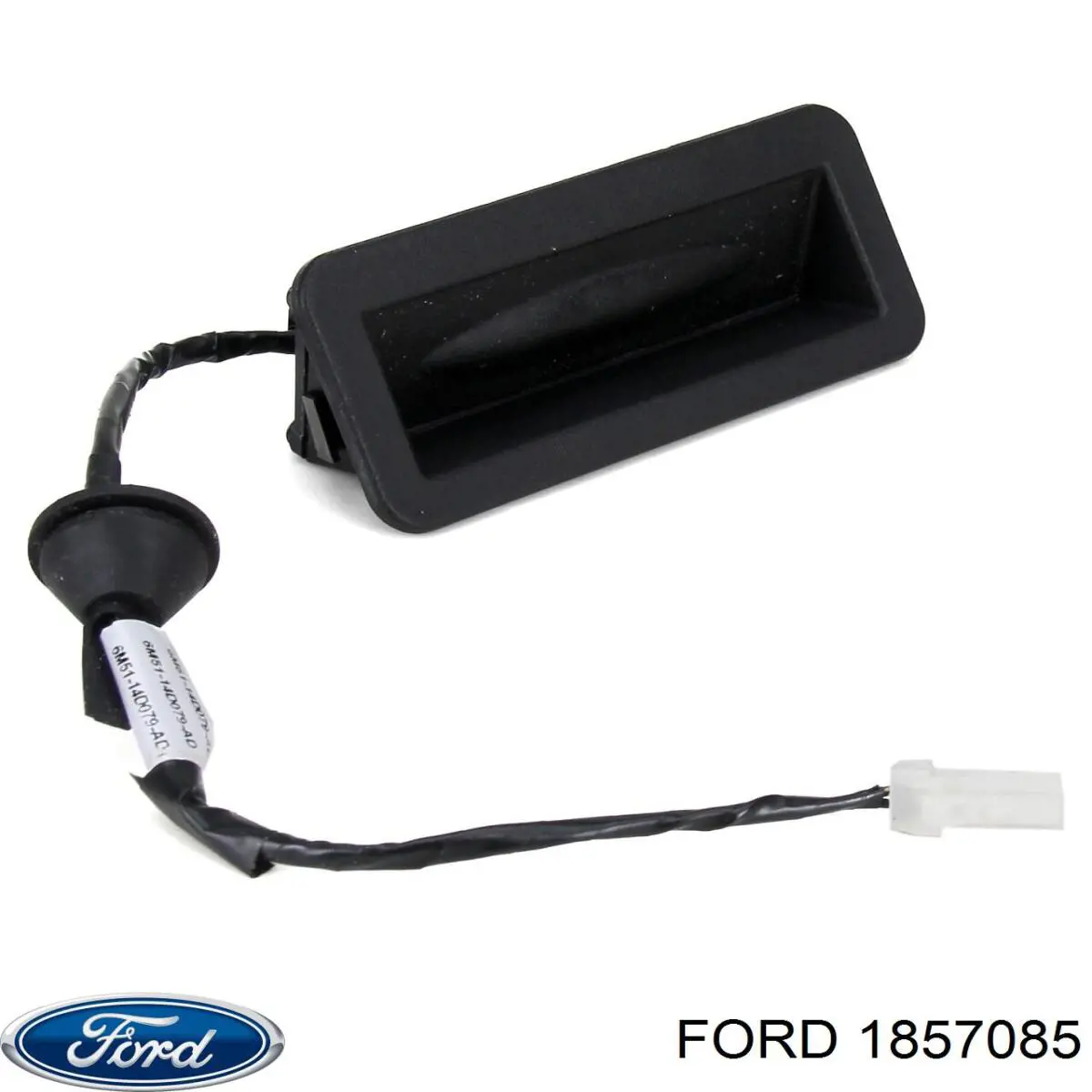 1857085 Ford Botão de acionamento do fecho de tampa de porta-malas (de 3ª/5ª porta (de tampa de alcapão)