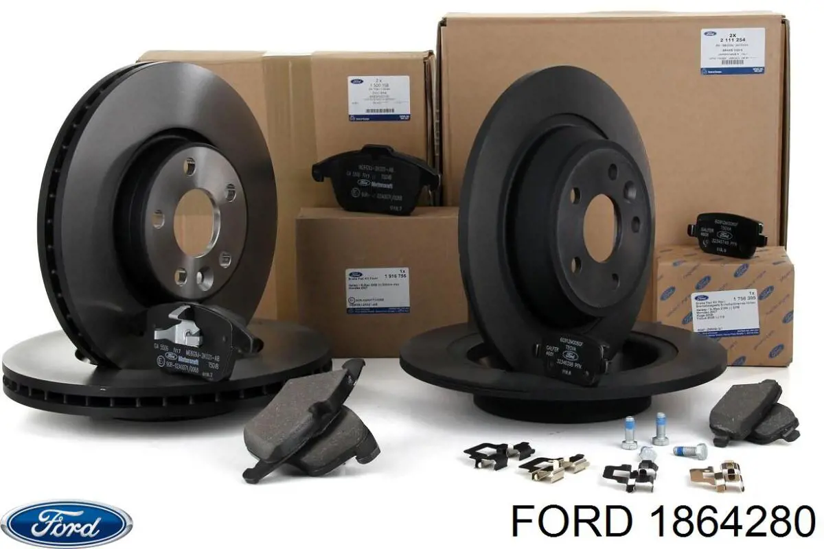 Compre 1864280 Ford Disco do freio traseiro