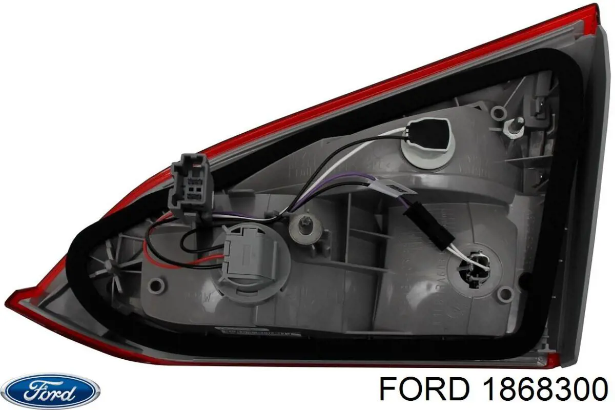 F1EB13A603CA Ford Lanterna traseira esquerda