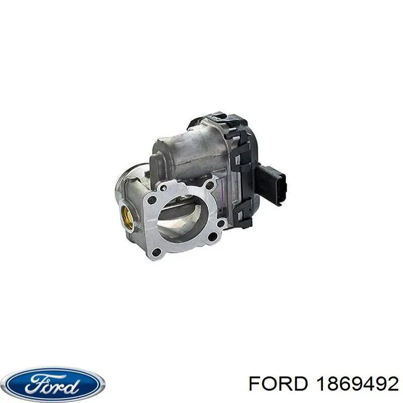 1869492 Ford Válvula de borboleta montada