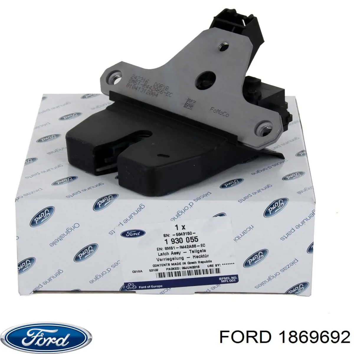 Compre 1869692 Ford Compactador da porta dianteira (na carroçaria)