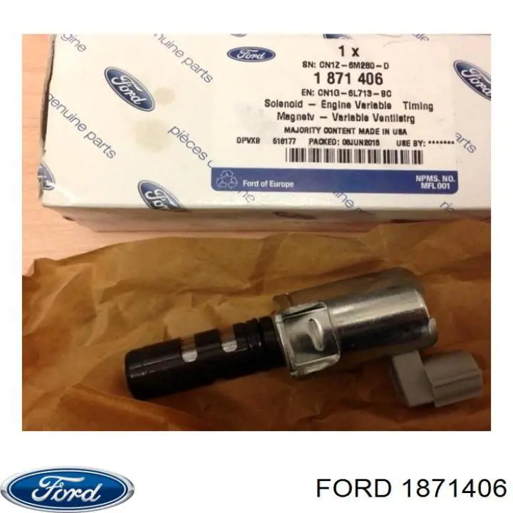1871406 Ford Válvula eletromagnética de posição (de fases) da árvore distribuidora