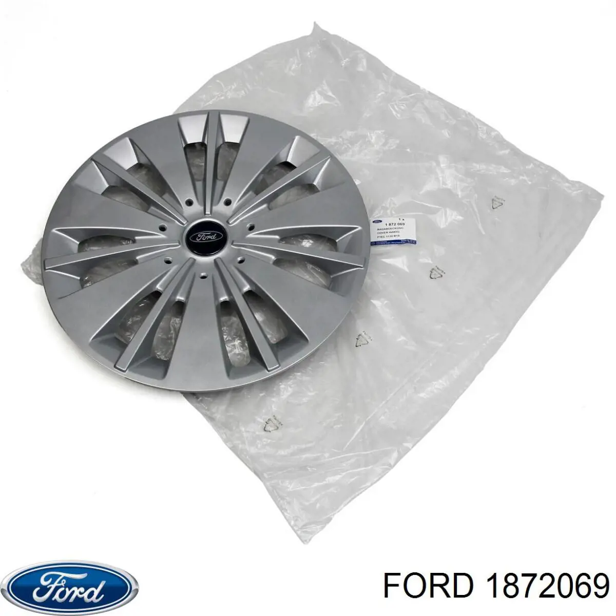 1872069 Ford Coberta de disco de roda