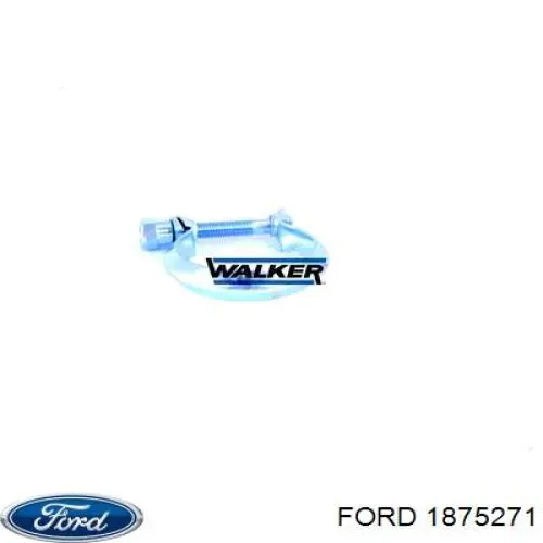 Compre 1875271 Ford Braçadeira de silenciador dianteira