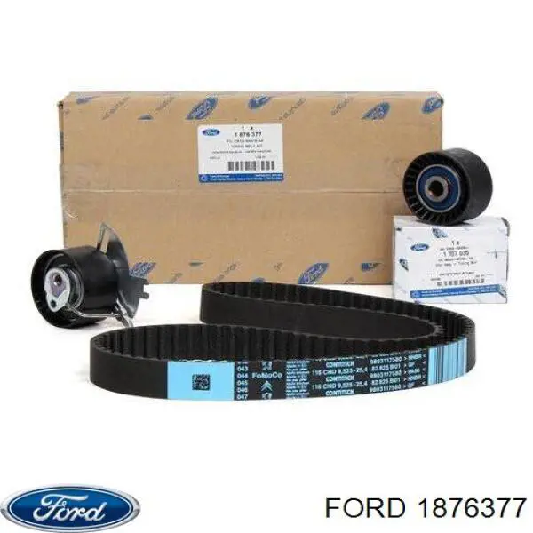 1876377 Ford Correia do mecanismo de distribuição de gás, kit