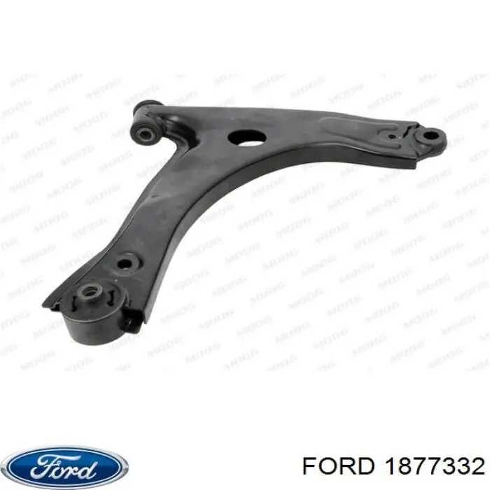 Compre 1877332 Ford Braço oscilante inferior direito de suspensão dianteira