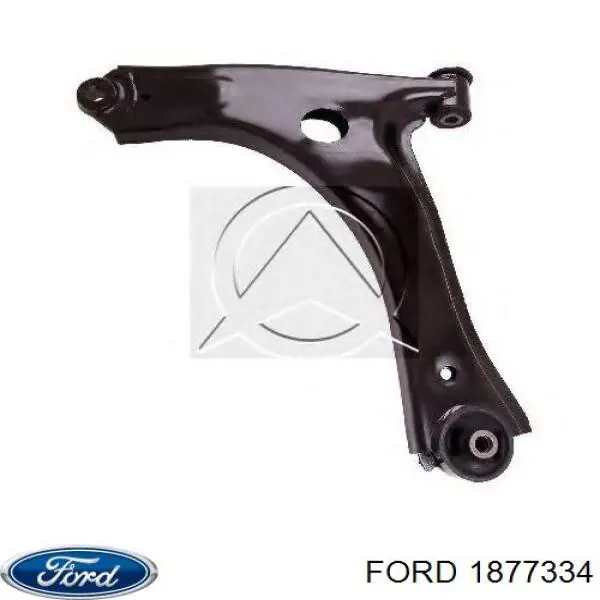1877334 Ford Braço oscilante inferior esquerdo de suspensão dianteira
