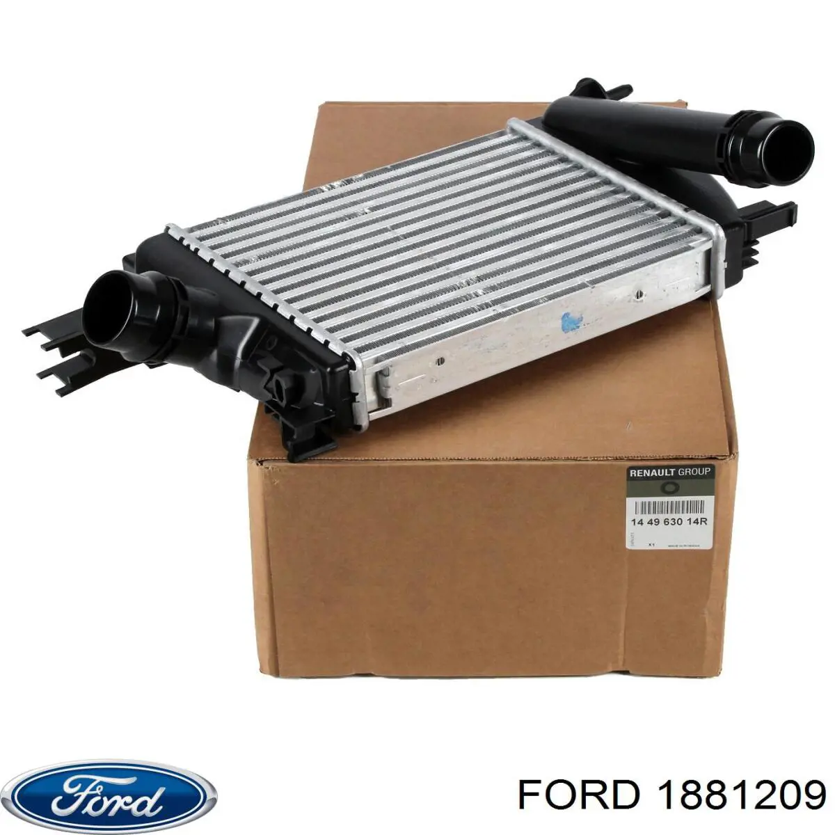 Compre 1881209 Ford Radiador de intercooler
