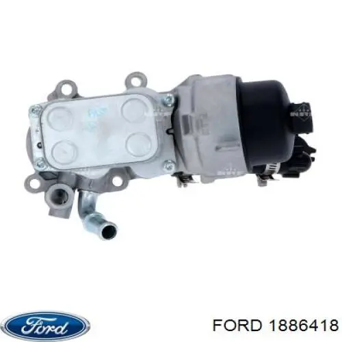 1886418 Ford Caixa do filtro de óleo