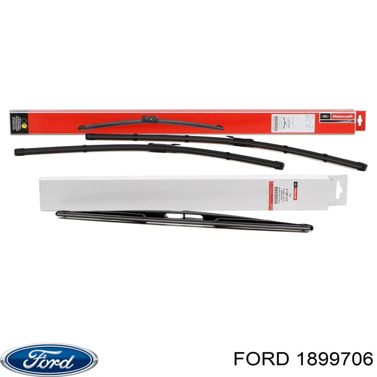 Limpa-pára-brisas do pára-brisas, kit de 2 un. Ford 1899706 preço, a partir de 26,90 USD