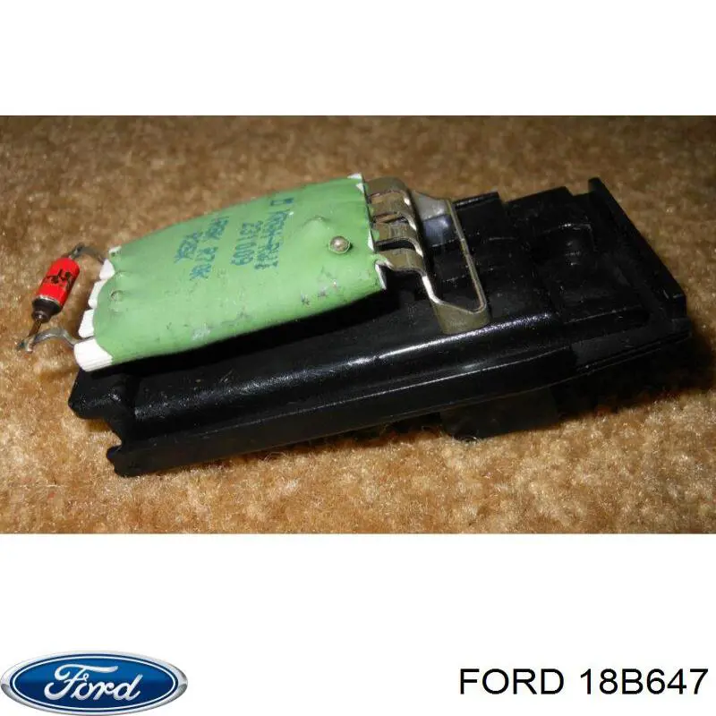 18B647 Ford Aquecedor elétrico de ar do sistema de calefacção de salão