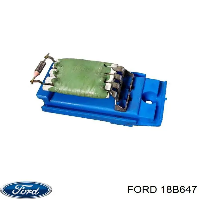 18B647 Ford Aquecedor elétrico de ar do sistema de calefacção de salão