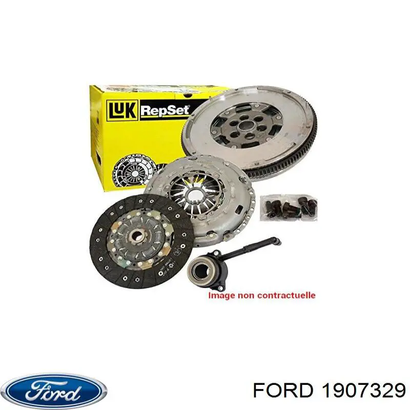 Compre 1907329 Ford Kit de embraiagem (3 peças)