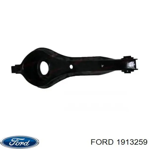 1913259 Ford Braço oscilante inferior esquerdo de suspensão traseira/direita