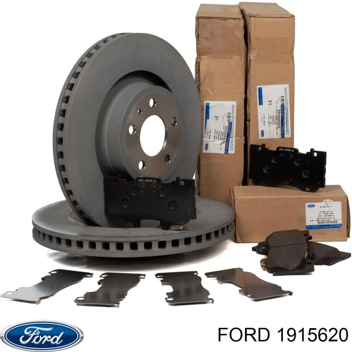 Disco do freio dianteiro 1915620 Ford