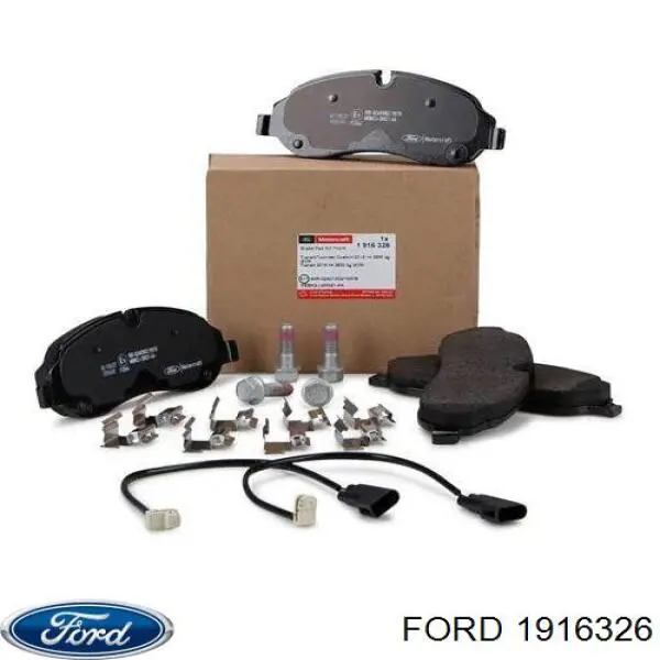 Sapatas do freio dianteiras de disco Ford 1916326 preço, a partir de 59,38 USD