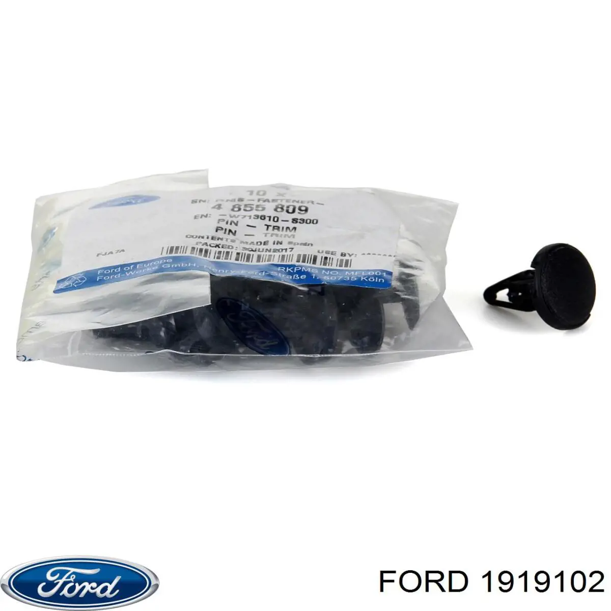 Guarda-barras direito do pára-lama dianteiro Ford 1919102 preço, a partir de 52,90 USD