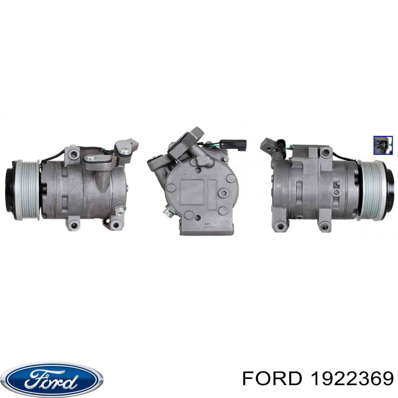 ACP01356 Lucas Compressor de aparelho de ar condicionado