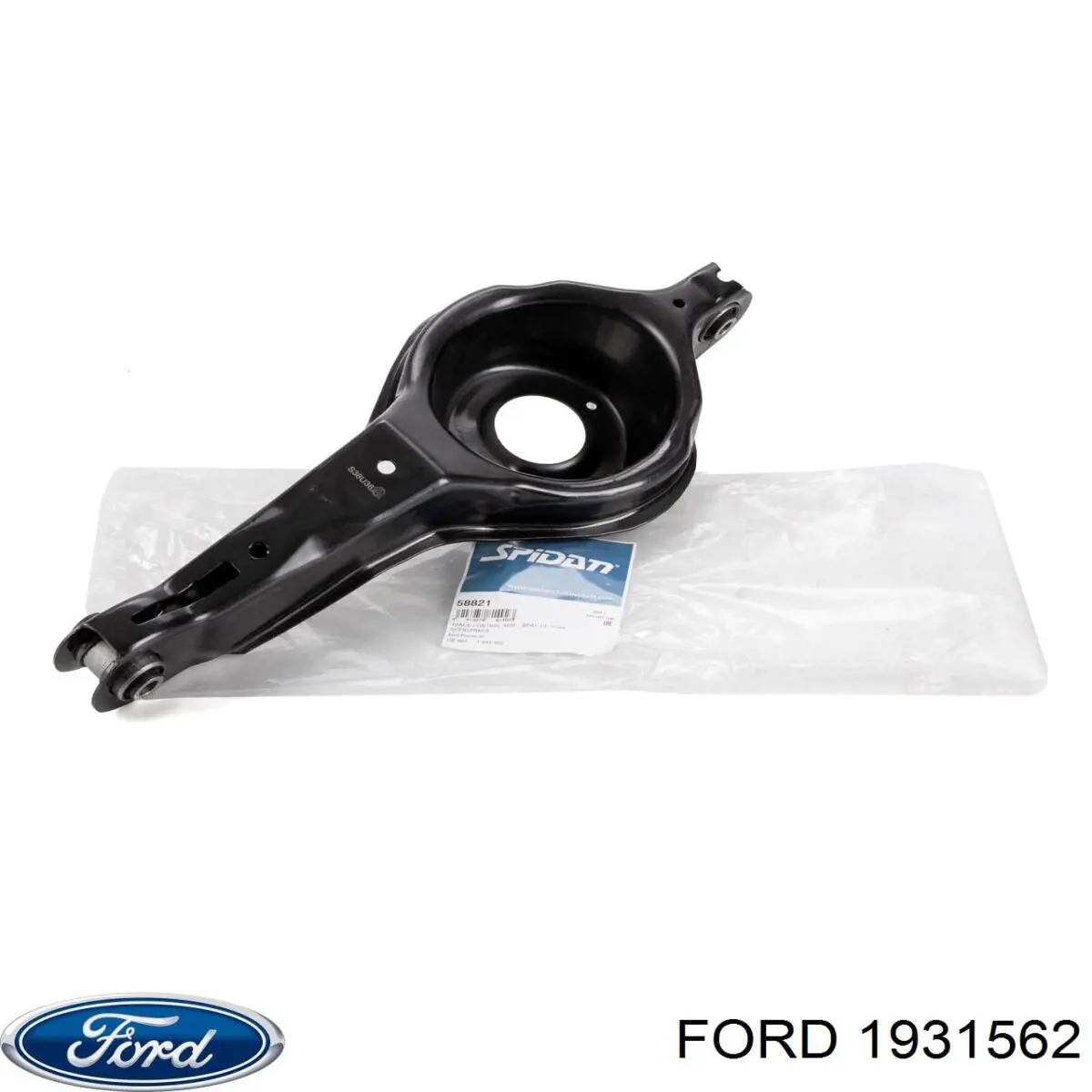 Compre 1931562 Ford Braço oscilante inferior esquerdo de suspensão traseira/direita