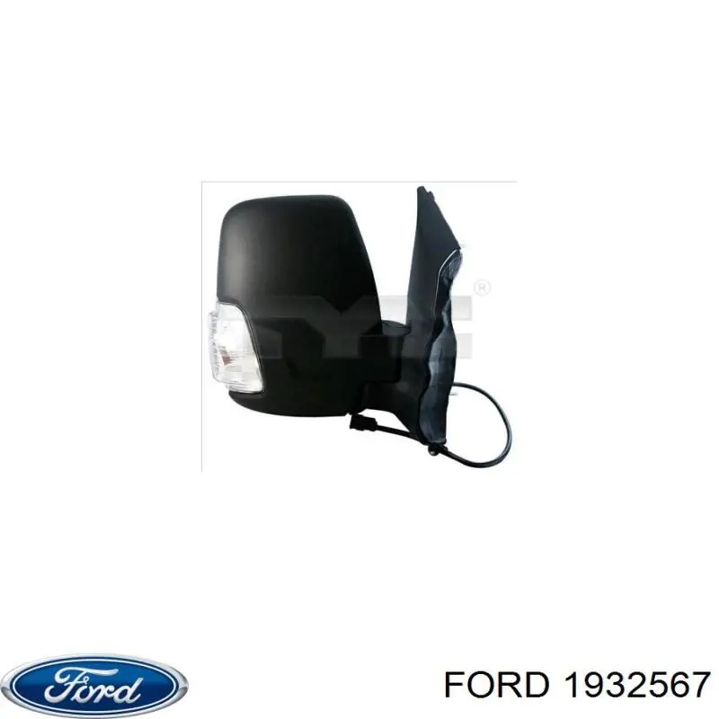 1932567 Ford Espelho de retrovisão direito