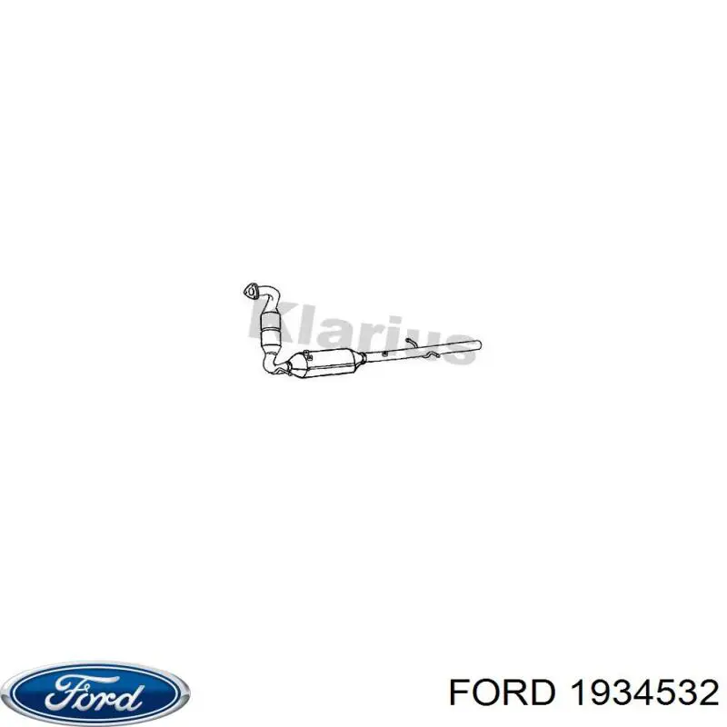 Filtro de partículas do sistema dos gases de escape Ford 1934532 preço, a partir de 507,36 USD