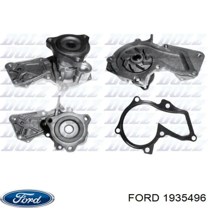 Bomba de água (bomba) de esfriamento Ford DS7G8B595CB preço, a partir de 42,74 USD