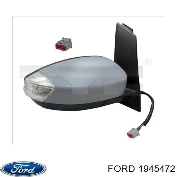 1945472 Ford Espelho de retrovisão esquerdo