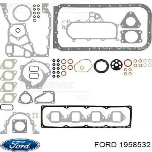 1010143G85 Nissan/Infiniti Kit de vedantes de motor completo