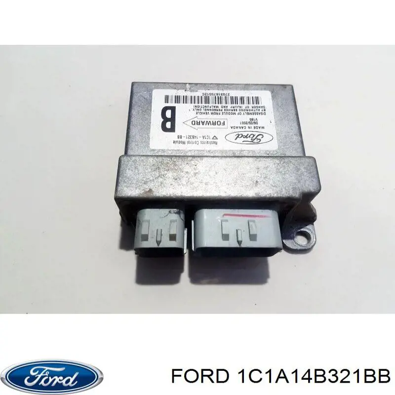 4613609 Ford Módulo processador de controlo da bolsa de ar (Centralina eletrônica AIRBAG)