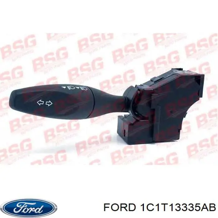 Compre 1C1T13335AB Ford Comutador esquerdo instalado na coluna da direção