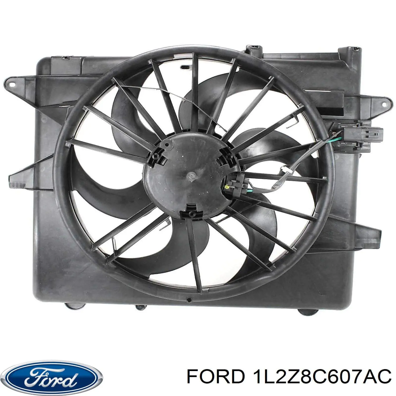  Ventilador elétrico de esfriamento montado (motor + roda de aletas) Ford Explorer SUV (2001 - 2005) 