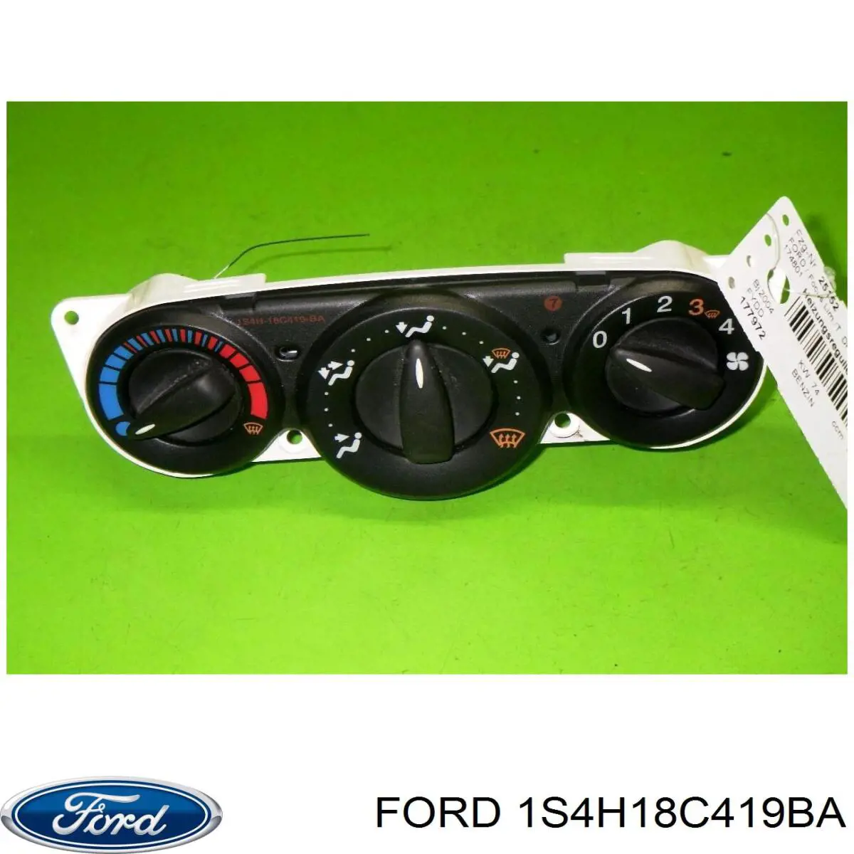 1S4H18C419BA Ford Unidade de controlo dos modos de aquecimento/condicionamento
