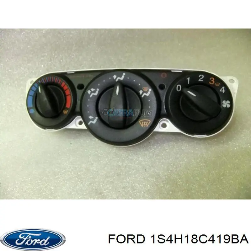 Compre 1S4H18C419BA Ford Unidade de controlo dos modos de aquecimento/condicionamento